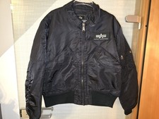 Alpha Industries Cwu45 Bomberjacke Schwarz Größe M