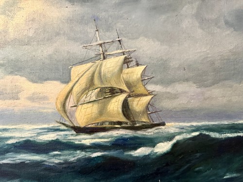 Marinemaler öl auf leinwand - marinemaler,,