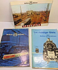 3 x BTTB Literatur: Gleispläne, Handbuch und Prospekt; Spur TT 1:120