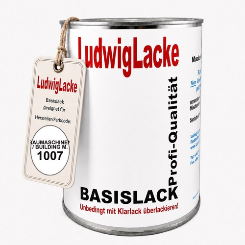 Autolack für baumaschinen - 1l,
