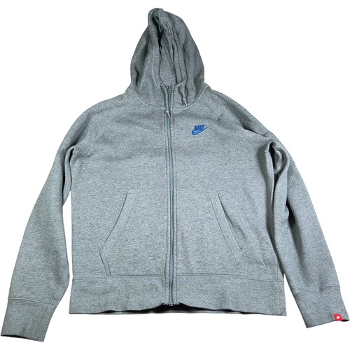 Nike hoodie herren - medium, grau