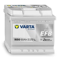 VARTA N50 Autobatterie, 50Ah