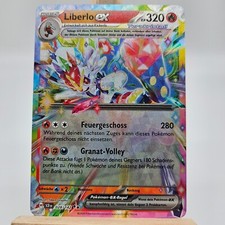 Pokemon Karte Liberlo EX 028/142 Stellarkrone Near Mint Deutsch