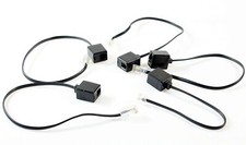 5x Headset-Adapterkabel COMfortel 2500 - 4-adrig, RJ-45 Stecker auf RJ-10 Buchse