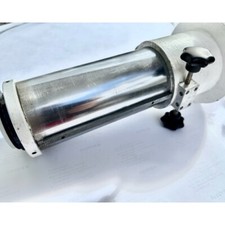 Zahntrieb Okularauszug mit Zahntrieb 82 mm, vermutlich von Fa. Wachter