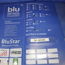 Wasserbettkern 200 x 210  BluTimes Wasserbett Bett Zubehör 2m