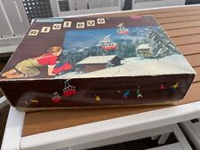 2  Vintage Lehmann Rigi Duo 9000 Set Blechwagen/ Lehmann 89290 Manueller Antrieb