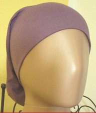 ISLAM-ABAYA- Kopftuch-Hijab : Schlauchbone aus 100% Cotton in Flieder