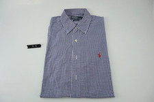 Polo Ralph Lauren Hemd Blake M – Kariert Blau/Weiß – 100% Baumwolle