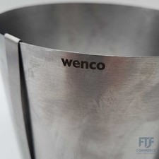 wenco verstellbarer Tortenring mit Skala, 15cm Höhe, verstellbarer Kuchenring mi