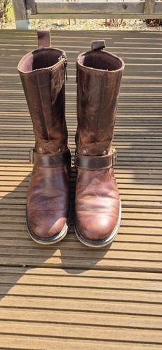 Lederstiefel harley davidson - lederstiefel,