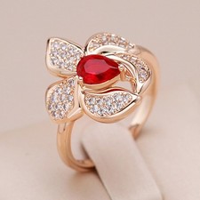 Ring vergoldet mit 585er