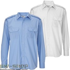 ORIGINAL US SECURITY DAVINCI PILOTHEMD DIENSTHEMD LANGARM HEMD POLICE SHIRT