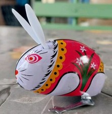 Blechspielzeug zum aufziehen **HASE** Blechhase 