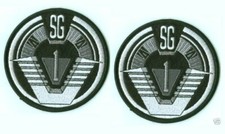 Kostüm Kleid Halloween Party Film Stütze 2-PATCH: Stargate SG-1 Insignia