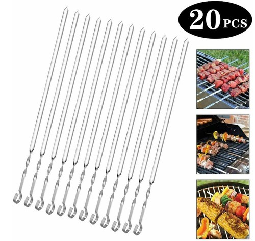 20x grillspieße edelstahl - grillspieße,
