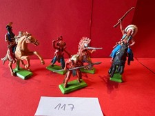 Britains Deetail 5x Indianer (inklusive 2 Reiter)
