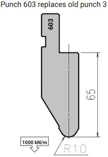 Amada promecam punch r10 art - r10,