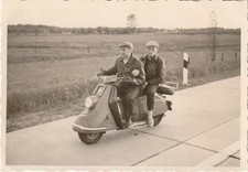 Vintage foto männer mit - foto,