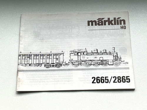 Märklin 2665 2865 - märklin, 2665/2865