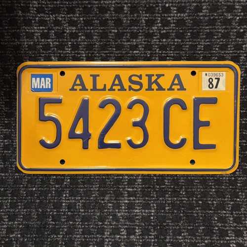 Original auto kennzeichen - us,