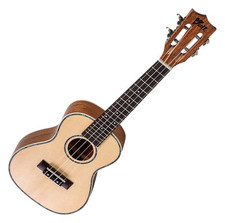 B-WARE VOLT Ukulele "Texas" Concerto Konzert-Ukulele Mahagonikorpus inkl. Gigbag