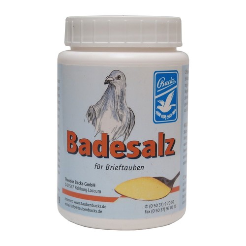 Backs badesalz 600g für - badesalz,