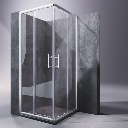 Duschkabine 80x80cm