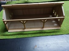 Kids Globe Maschinen Halle aus Holz im Maßstab 1:87 Spur H0