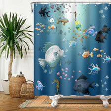 90x183cm karikatur fische - 90x183cm,