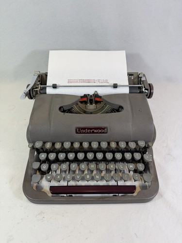 Schreibmaschine underwood - schreibmaschine,