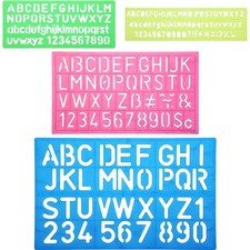 Buchstabenschablonen Set