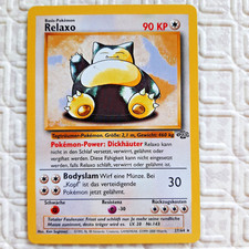 Pokemon TCG - Relaxo Snorlax - Dschungel Jungle - 27/64 - NM - deutsch