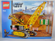 Lego City 7632 Raupenkran Bauanleitung Anleitung Plan Bauplan
