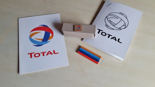 Werbung total öl tankstelle - werbung, /