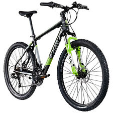 27,5 Zoll Mountainbike 21 Gang Fahrrad Scheibenbremsen Zündapp FX27 schwarz/grün