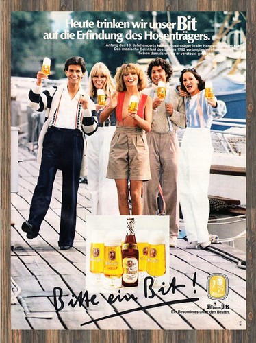 Bitburger pils bitte ein - -,