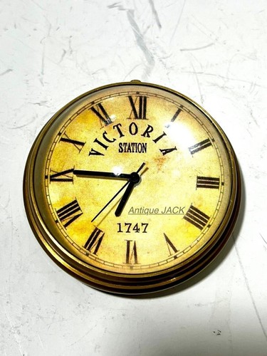 Antike messing taschenuhr - messing,