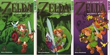 3 x ZELDA - OCARINA OF TIME 1+2, MAJORA'S MASK ; SAMMLUNG KONVOLUT, Manga 1.Aufl