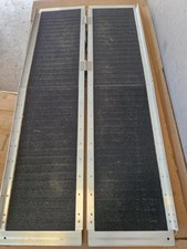 WORHAN® Transportschaden Rampe klappbar 153cm 272kg faltbar Mobil Aluminium