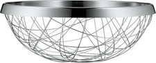 WMF Obstkorb CHAOS LOUNGE 30 CM dekorative Obstschale, Brotkorb, Korb, Edelstahl