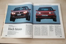 Auto Motor Sport AMS 14/1989 Lancia Delta HF integrale 16V mit 200PS besser als.