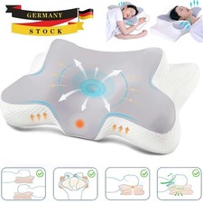 Memory Foam Kissen Nackenkissen Kopfkissen Anti-Schnarch Kissen Nackenstützkisse