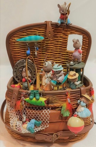 Enesco spieluhr gone fishing - spieluhr,