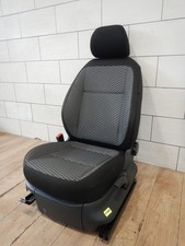 Sitz Skoda Fabia 5J vorne links schwarz grau Airbag Original