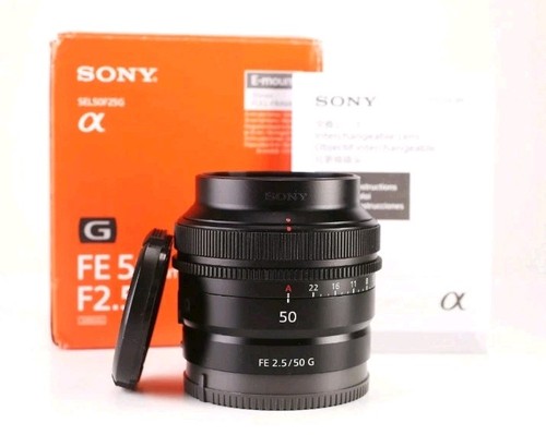 Sony 50mm 5 g - fe, f2.5