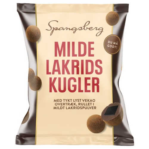 Spangsberg milde lakridskugler - spangsberg,