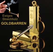 Ewiges Streichholz Goldbarren