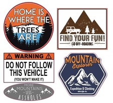 5x OFFROAD Aufkleber XXL 9cm