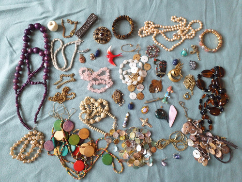 Modeschmuck konvolut - -,